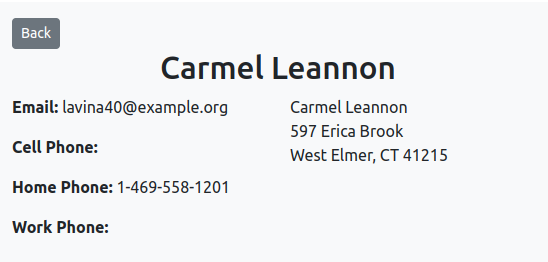 Carmel Leannon's contact information